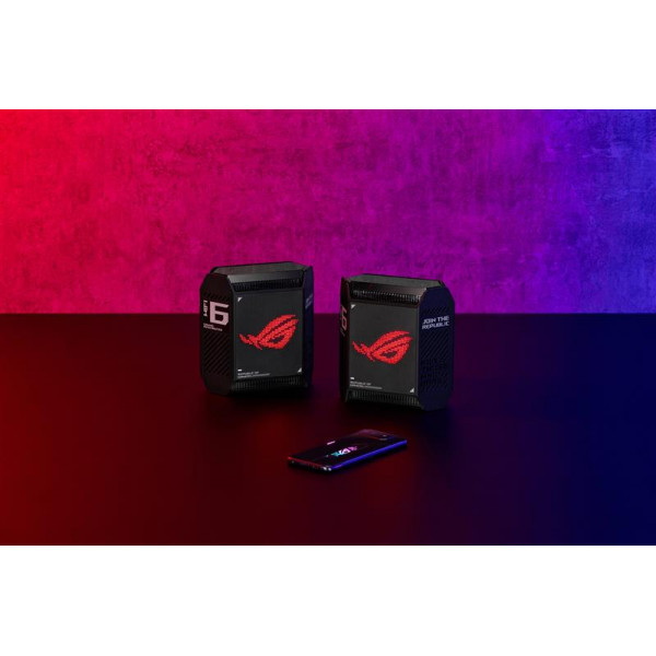 Wi-Fi Mesh система Asus ROG Rapture GT6 2pk Black (90IG07F0-MU9A10)