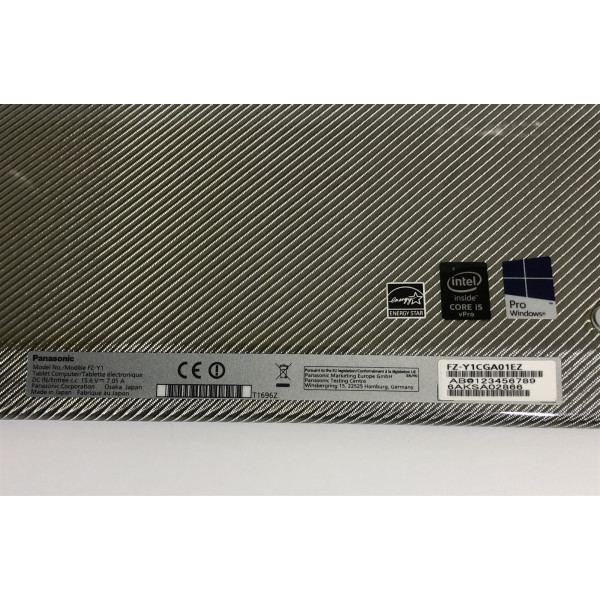 Захищений планшет Panasonic Toughpad FZ-Y1 / 20" (3840x2560) IPS Touch / i5-5300U / 8GB / 256GB SSD / Win11Pro - Б/в