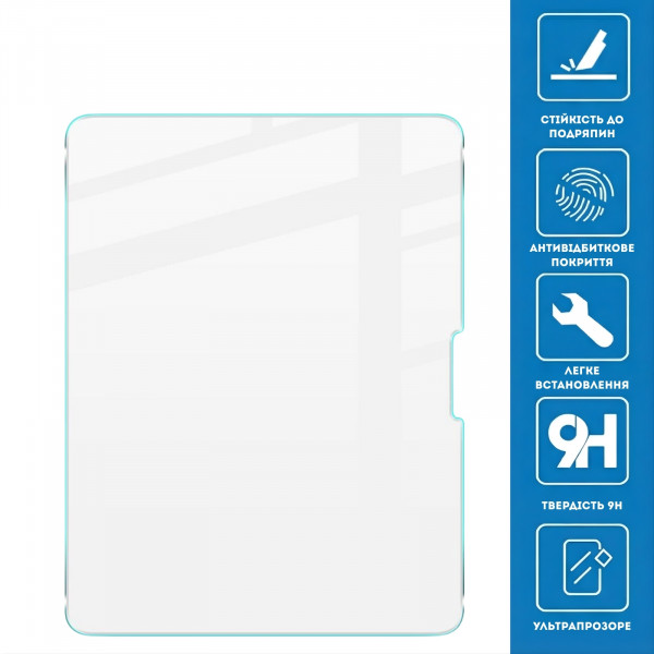 Захисне скло BeCover 3D Edge Full Cover для Apple iPad Air 13" M4 2026 (715174)