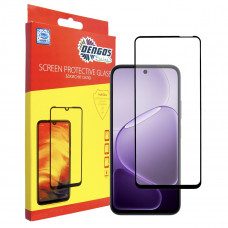 Захисне скло Dengos для Oppo A6x 4G/A6k 4G/A6 4G Black Full Glue (TGFG-438)