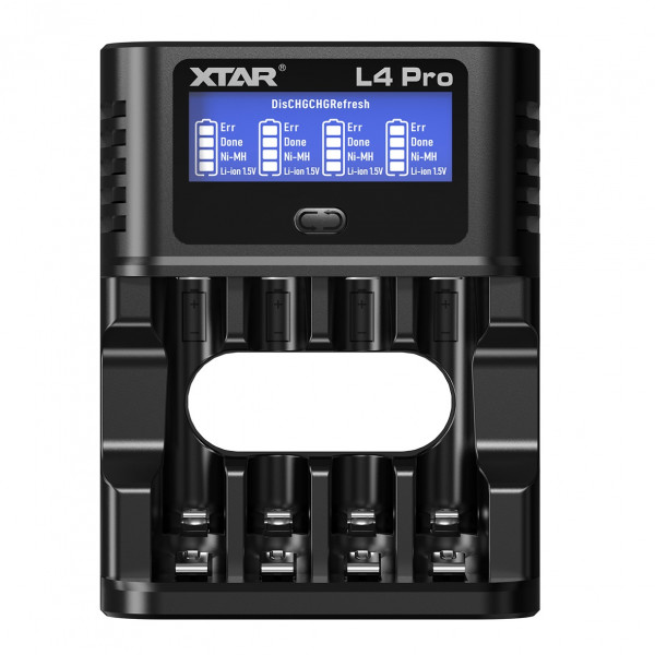 Зарядний пристрiй XTAR L4 Pro