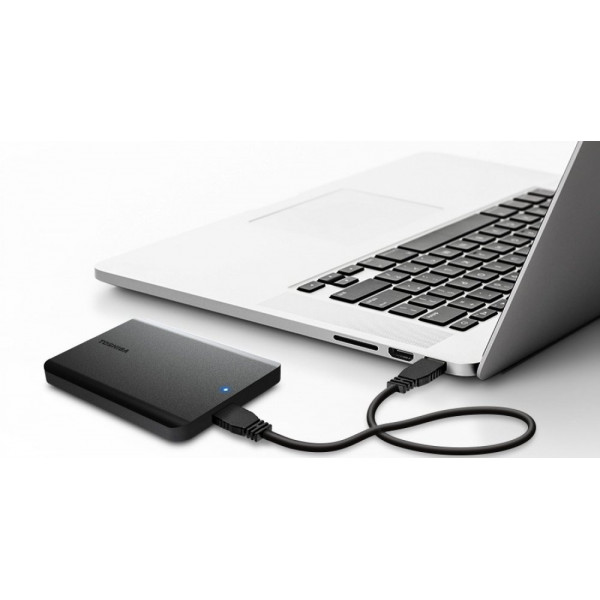 Зовнішній жорсткий диск 2.5" USB 4.0TB Toshiba Canvio Basics EXCL Black (HDTB540MK3CA)