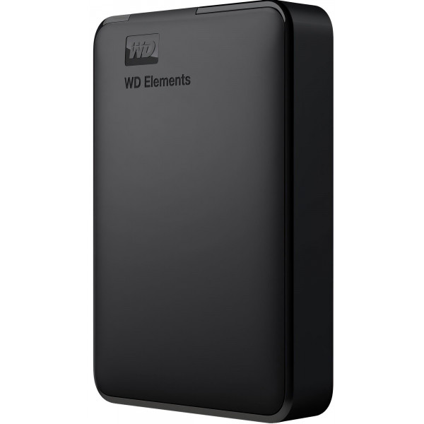 Зовнішній жорсткий диск 2.5" USB 5.0TB WD Elements Portable Black (WDBU6Y0050BBK-WESN)_Bulk