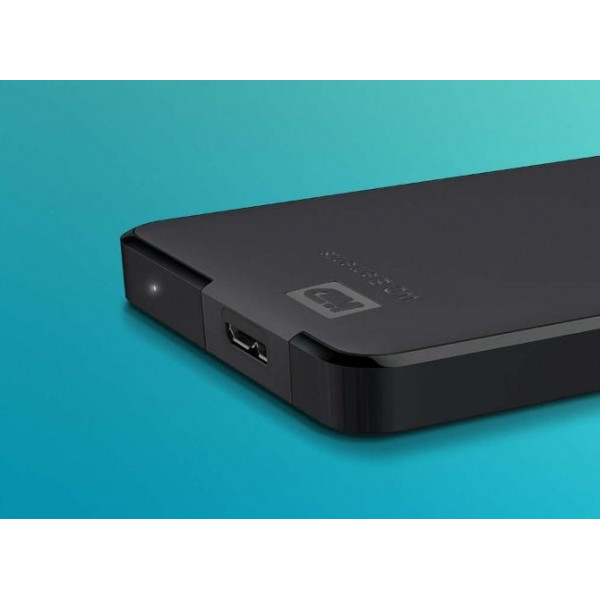 Зовнішній жорсткий диск 2.5" USB 5.0TB WD Elements Portable Black (WDBU6Y0050BBK-WESN)_Bulk
