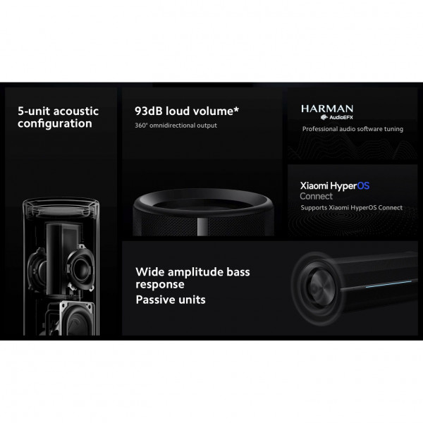 Акустична система Xiaomi Bluetooth Speaker Black (QBH4275GL)_EU