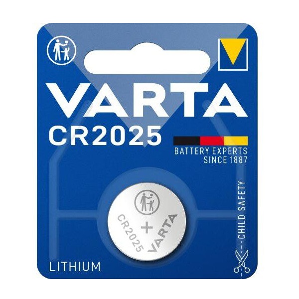 Батарейка Varta Lithium CR2025 BL 1шт