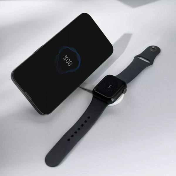 Бездротовий зарядний пристрій Proove Knocker 2 in 1 Qi2 15W White (WSPK15012002)