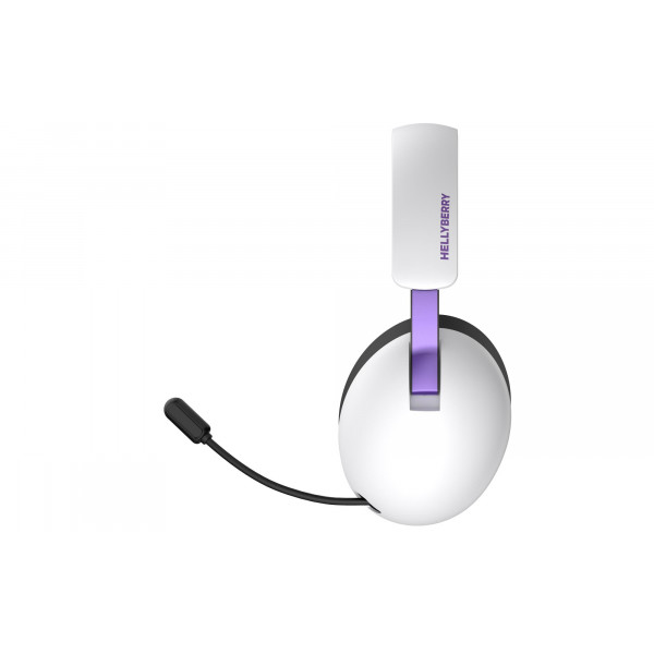 Bluetooth-гарнiтура Hator Hellyberry HH30 Wireless White/Violet (HH30_wireless_WV)