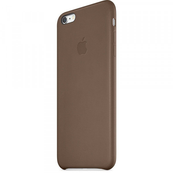 Чохол Apple Leather Case для iPhone 6 Plus/6S Plus Brown (MGQR2)