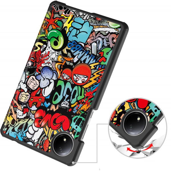 Чохол BeCover Smart Case для Xiaomi Redmi Pad SE 8.7" Graffiti (711913)