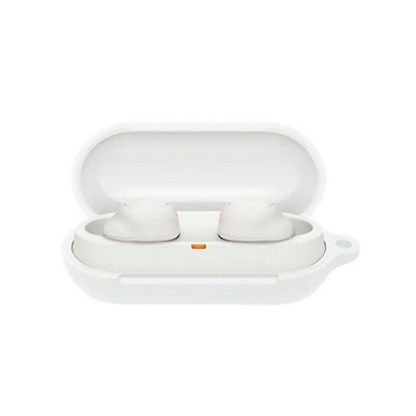 Чохол для навушників BeCover Silicon для Sony WF-C500 White (712026)