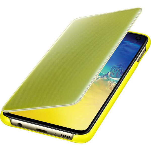 Чохол-книжка Samsung Clear View Cover для Samsung Galaxy S10e SM-G970 Yellow (EF-ZG970CYEGRU)