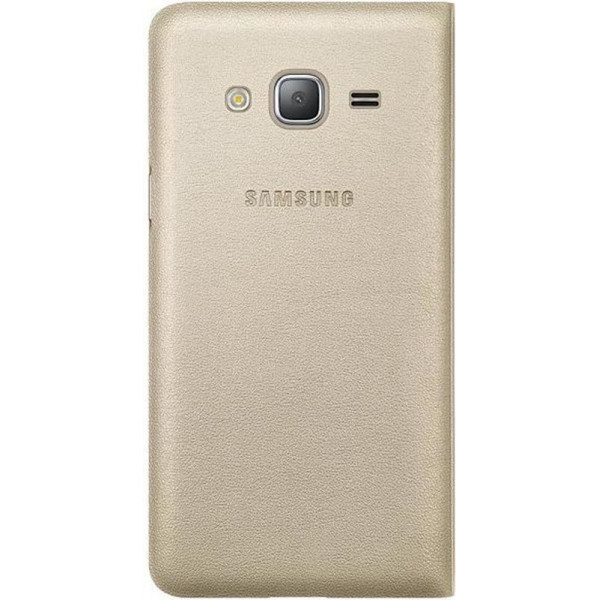 Чохол-книжка Samsung Flip Wallet для Samsung Galaxy J3 (2016) SM-J320 Gold (EF-WJ320PFEGRU)