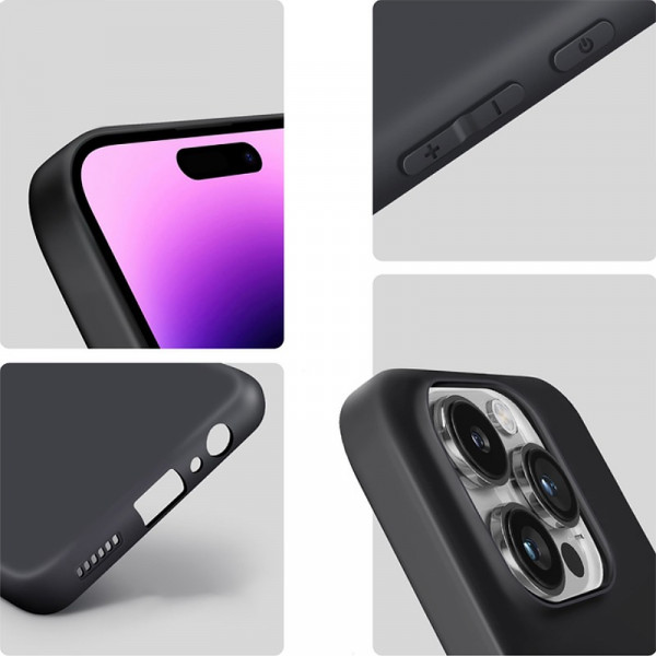 Чохол-накладка BeCover для Apple iPhone 16 Pro Max Black (712280)