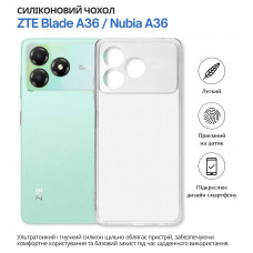 Чохол-накладка BeCover для ZTE Blade A36 / Nubia A36 Transparancy (714908)
