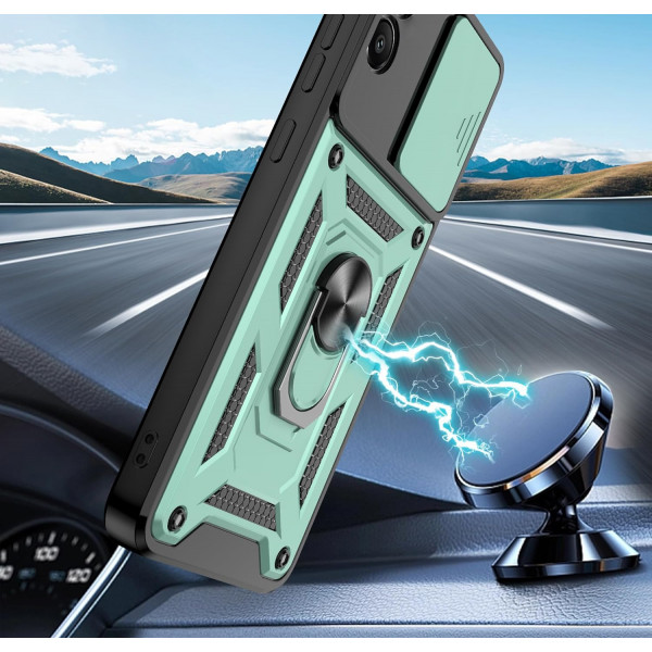Чохол-накладка BeCover Military для Motorola Moto G04/G04s Dark Green (713064)