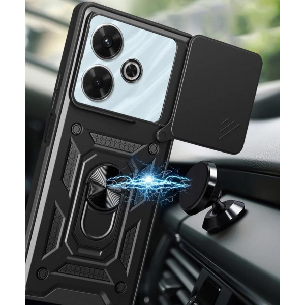 Чохол-накладка BeCover Military для Xiaomi Redmi 13 Black (711551)