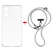 Чохол-накладка Dengos для Motorola Moto G06/G06 Power Clear (DG-KM-CCRB-29) + ремінець