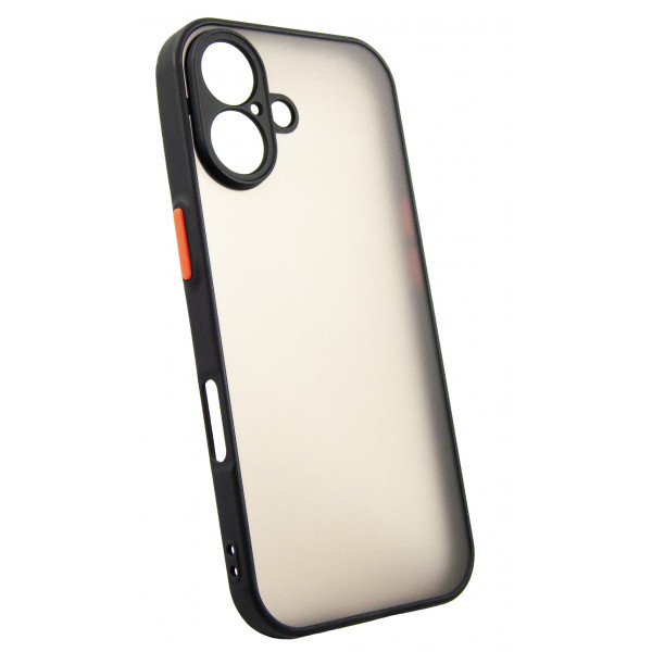 Чохол-накладка Dengos Matt для iPhone 17 Black (DG-TPU-MATT-170)