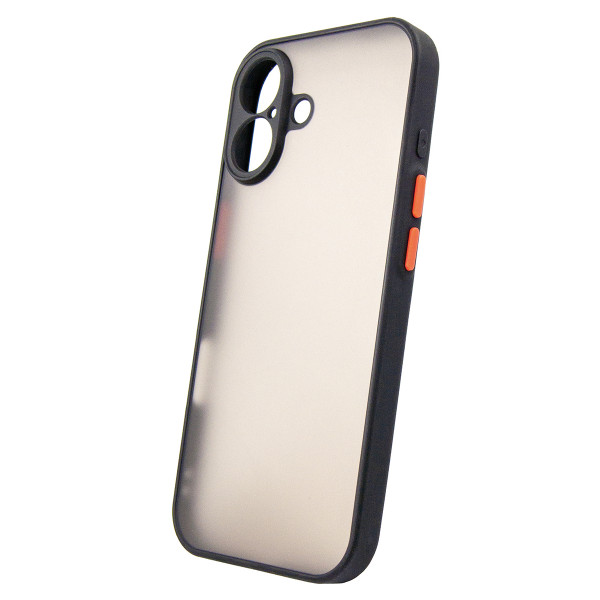 Чохол-накладка Dengos Matt для iPhone 17 Black (DG-TPU-MATT-170)