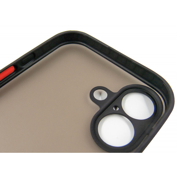 Чохол-накладка Dengos Matt для iPhone 17 Black (DG-TPU-MATT-170)