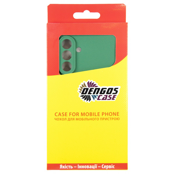 Чохол-накладка Dengos Soft для Samsung Galaxy A26 SM-A266 Mint (DG-KM-139) + захисне скло