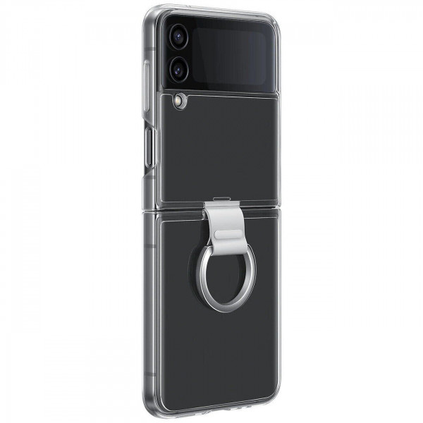 Чохол-накладка Samsung Clear Cover with Ring для Samsung Galaxy Flip 4 SM-F721 Transparent (EF-OF721CTEGUA)