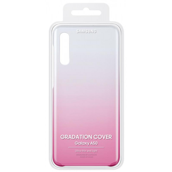 Чохол-накладка Samsung Gradation Cover для Samsung Galaxy A50 SM-A505 Pink (EF-AA505CPEGRU)