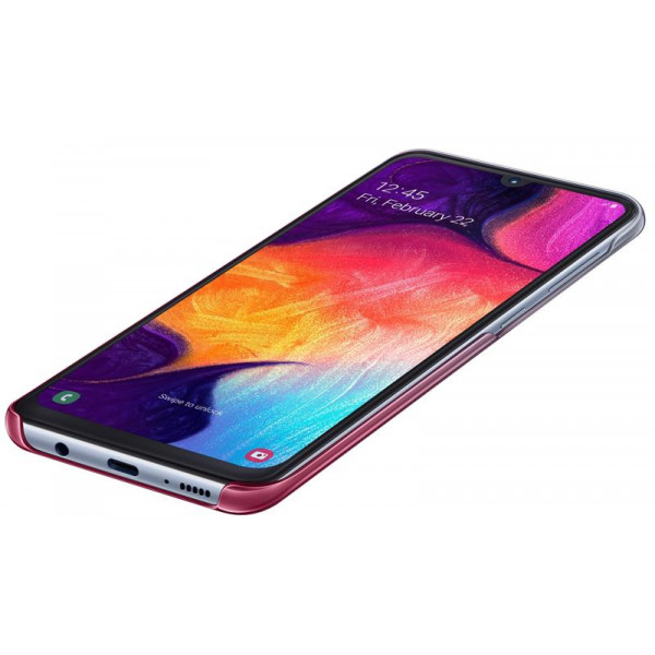 Чохол-накладка Samsung Gradation Cover для Samsung Galaxy A50 SM-A505 Pink (EF-AA505CPEGRU)
