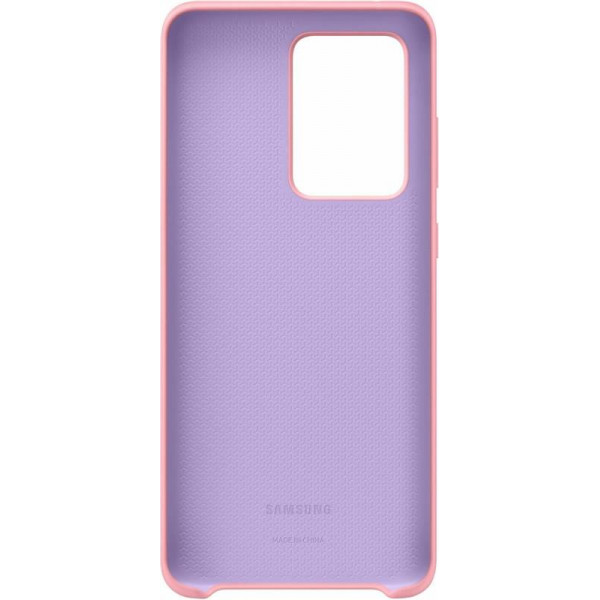 Чохол-накладка Samsung Silicone Cover для Samsung Galaxy S20 Ultra SM-G988 Pink (EF-PG988TPEGRU)