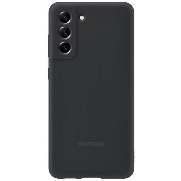 Чохол-накладка Samsung Silicone Cover для Samsung Galaxy S21 FE SM-G990 Dark Gray (EF-PG990TBEGRU)