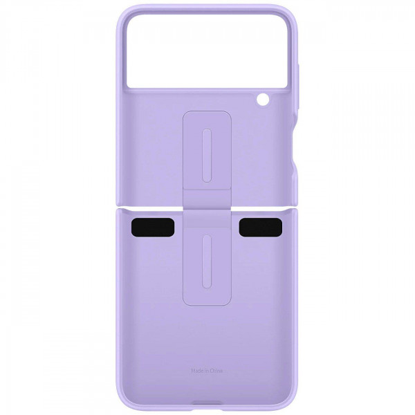 Чохол-накладка Samsung Silicone Cover with Ring для Samsung Galaxy Flip 4 SM-F721 Lavender (EF-PF721TVEGUA)