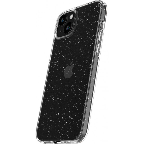 Чохол-накладка Spigen Liquid Crystal Glitter для Apple iPhone 15 Plus Crystal Quartz (ACS06648)
