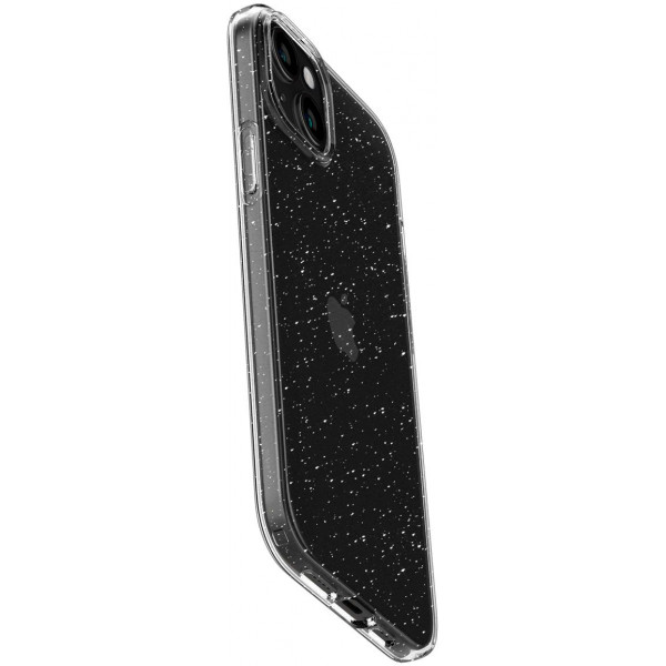 Чохол-накладка Spigen Liquid Crystal Glitter для Apple iPhone 15 Plus Crystal Quartz (ACS06648)