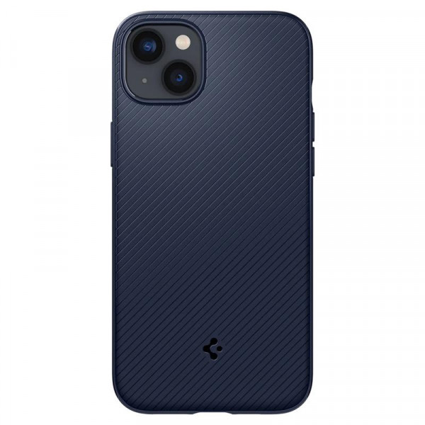 Чохол-накладка Spigen Mag Armor MagFit для Apple iPhone 14 Navy Blue (ACS05066)