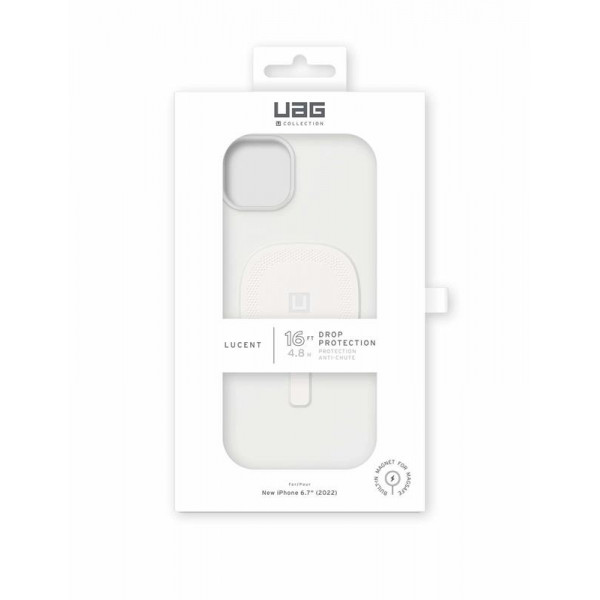 Чохол-накладка Urban Armor Gear Lucent 2.0 Magsafe для Apple iPhone 14 Plus Marshmallow (114077313535)