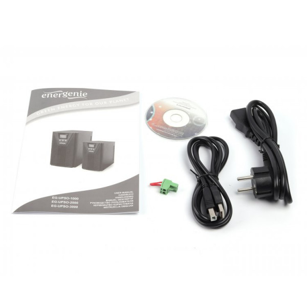 Джерело безперебійного живлення EnerGenie EG-UPSO-1000 1000VA