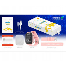 Дитячий смарт-годинник Garmix PointPRO-300 4G/GPS/WiFi Pink