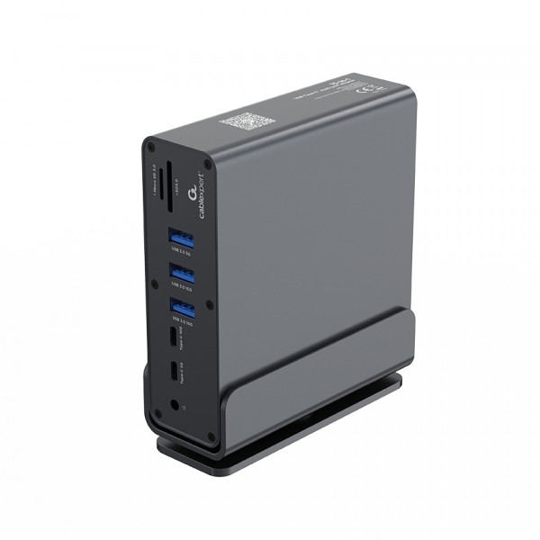 Док станція Cablexpert USB-C 15-в-1 (A-CF-COMBO15-01)