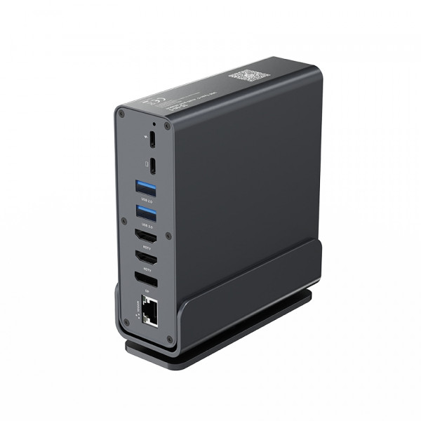 Док станція Cablexpert USB-C 15-в-1 (A-CF-COMBO15-01)