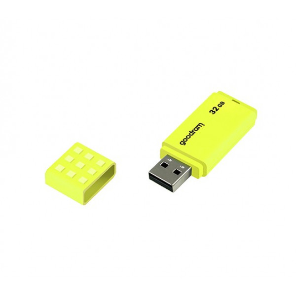 Флеш-накопичувач USB2.0 16GB Goodram UME2 Yellow (UME2-0160Y0R11)