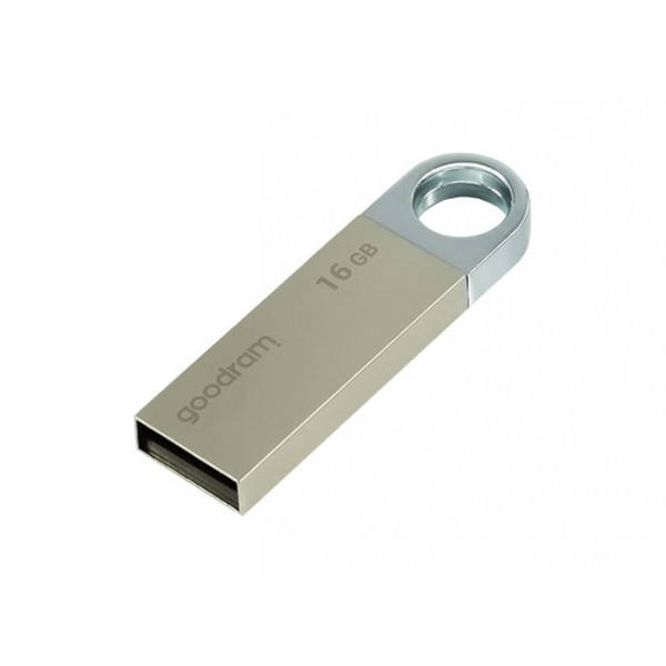 Флеш-накопичувач USB2.0 16GB Goodram UUN2 (Unity) Silver (UUN2-0160S0R11)