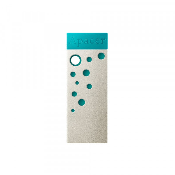 Флеш-накопичувач USB2.0 64GB Apacer AH11J Turquoise Green (AP64GAH11JG-1)