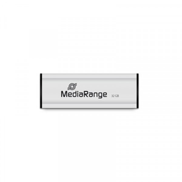 Флеш-накопичувач USB3.0 32GB MediaRange Black/Silver (MR916)