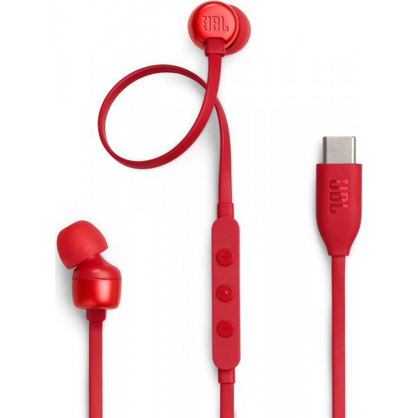 Гарнітура JBL Tune 310C Red (JBLT310CRED)