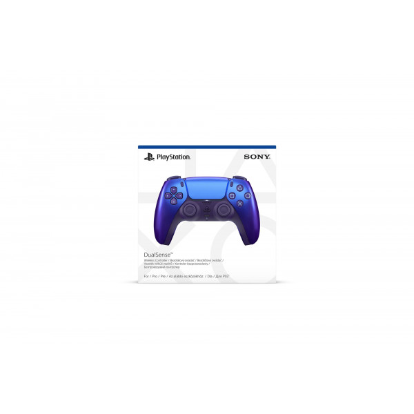 Геймпад бездротовий Sony PlayStation 5 DualSense Chrome Indigo (1000050597)