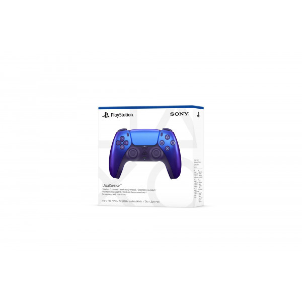 Геймпад бездротовий Sony PlayStation 5 DualSense Chrome Indigo (1000050597)