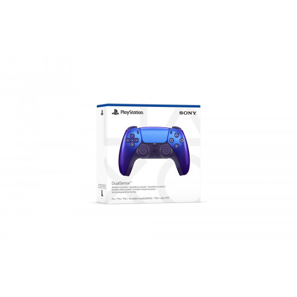 Геймпад бездротовий Sony PlayStation 5 DualSense Chrome Indigo (1000050597)
