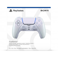 Геймпад бездротовий Sony PlayStation 5 DualSense Chrome Pearl (1000050600)