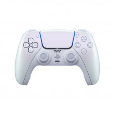 Геймпад бездротовий Sony PlayStation 5 DualSense Chrome Pearl (1000050600)